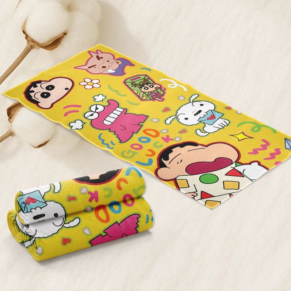ผ้าเช็ดตัวลายการ์ตูนชินจังน่าร - Home Textiles Face Towel บทวิจารณ์และราคา