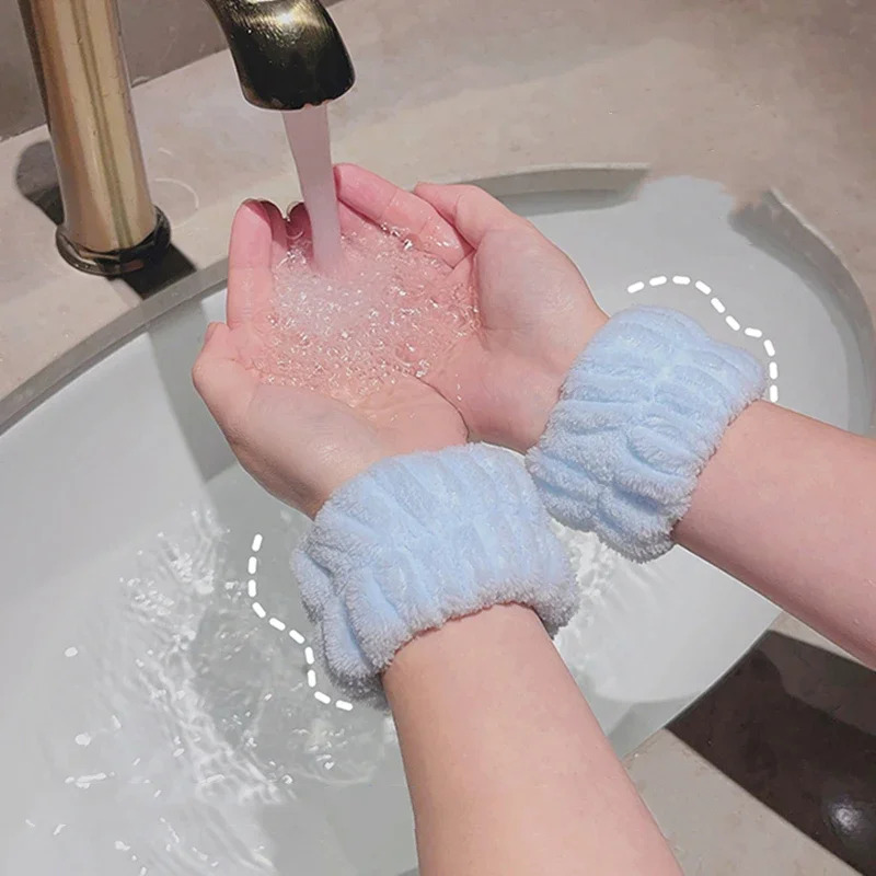 1/4PCS Reusable นาฬิกาข้อมือซั - Home Textiles Face Towel บทวิจารณ์และราคา
