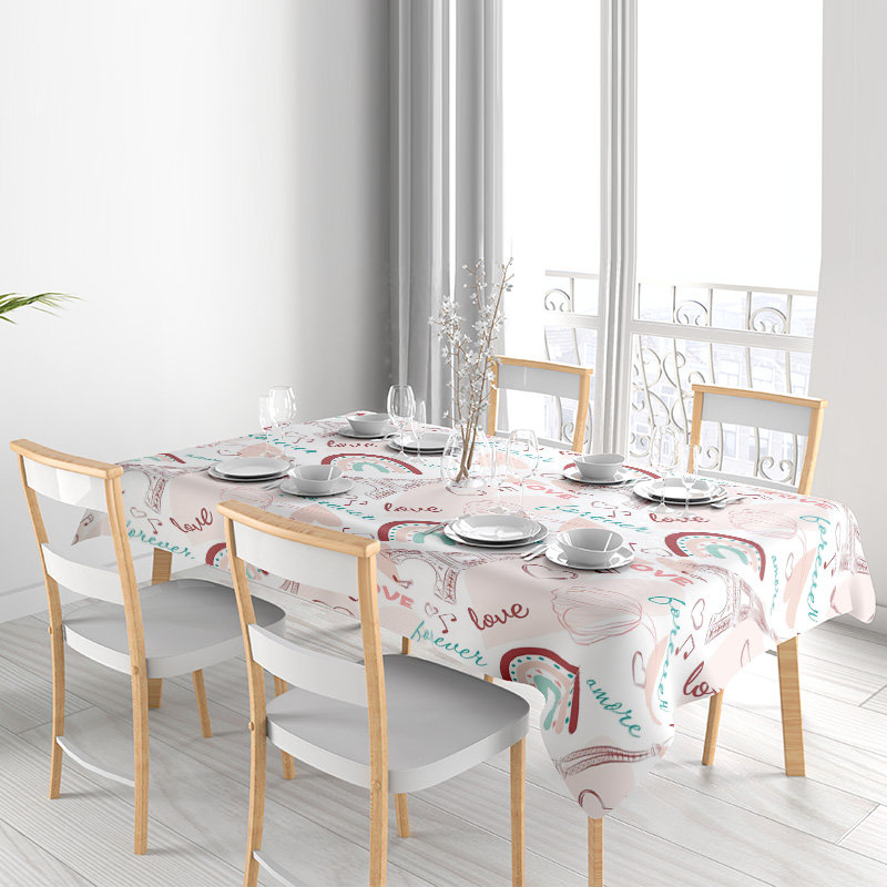 ผ้าปูโต๊ะโรแมนติกหลากสีพร้อมดี - Your Home Textiles บทวิจารณ์และราคา