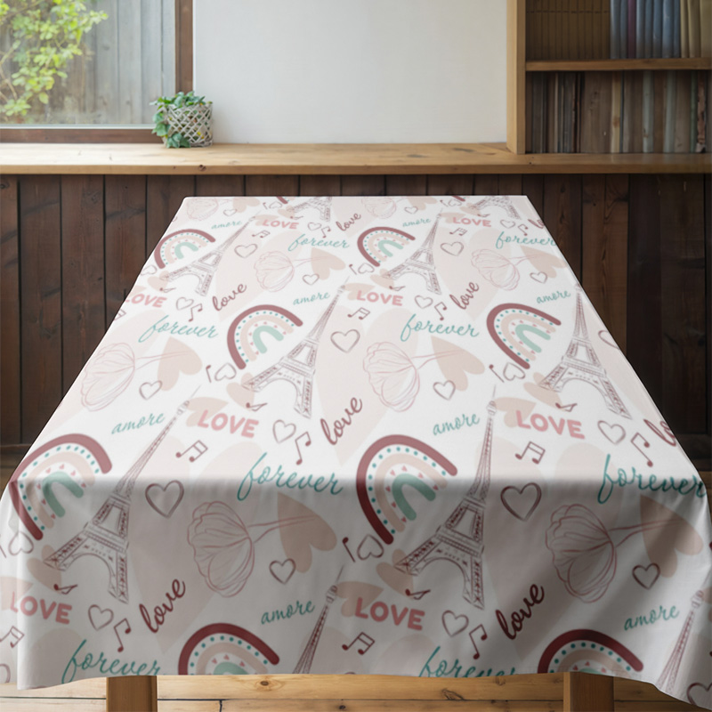 ผ้าปูโต๊ะโรแมนติกหลากสีพร้อมดี - Your Home Textiles บทวิจารณ์และราคา