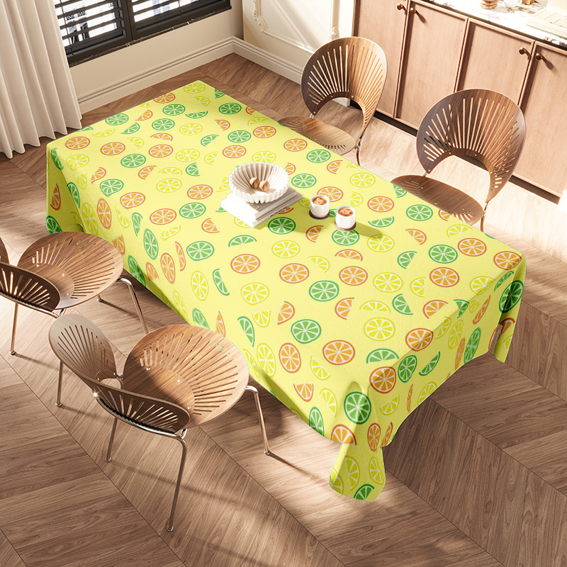 ผ้าปูโต๊ะพิมพ์ลายผลไม้: อาหารเ - Your Home Textiles บทวิจารณ์และราคา