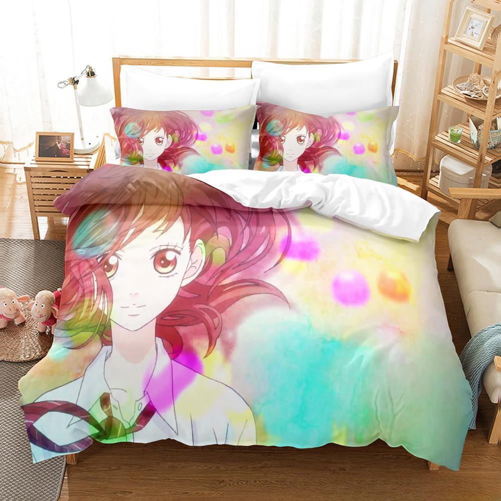 3dพิมพ์อะนิเมะAo Haru Rideชุดเ - Home Textiles Bedding บทวิจารณ์และราคา