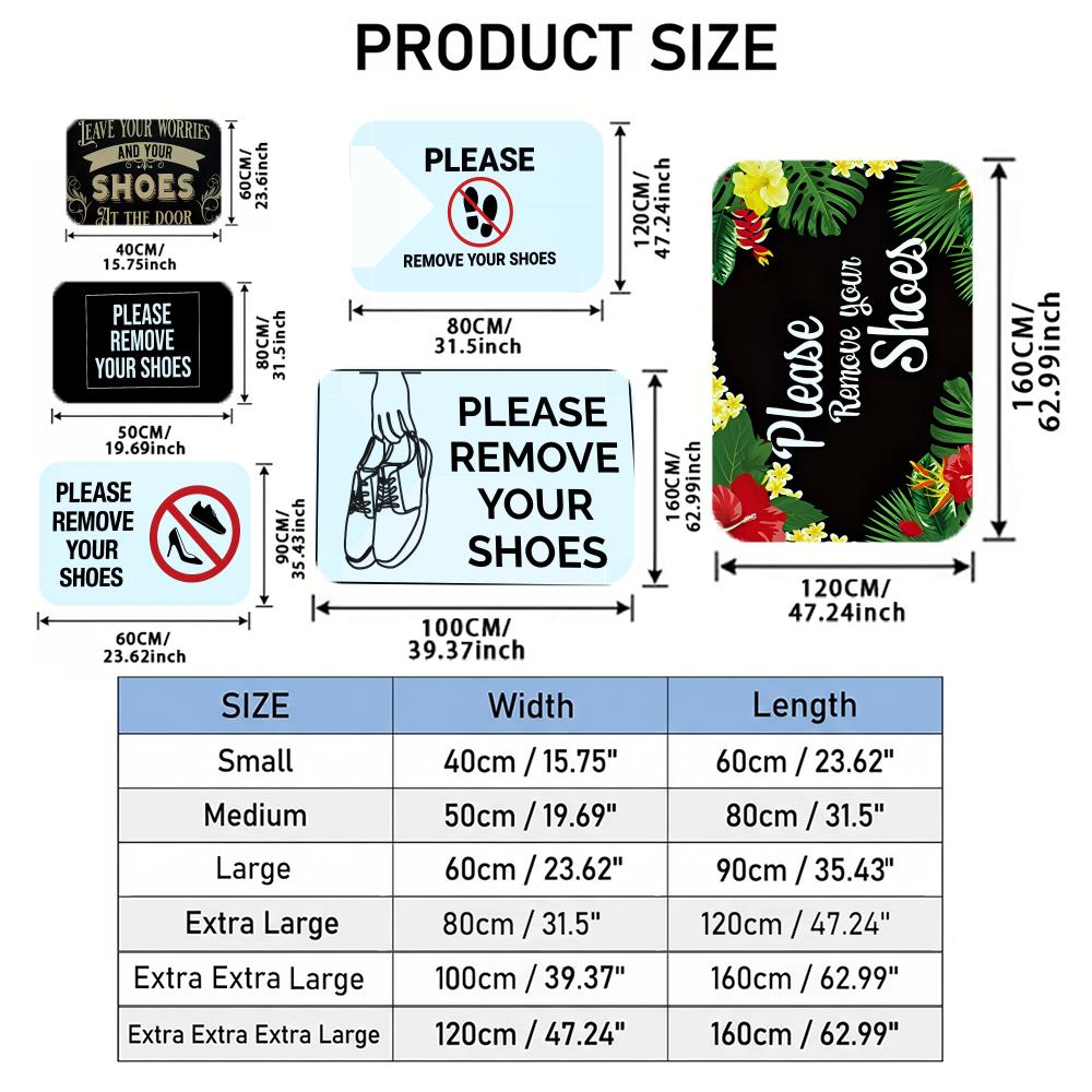 พรมต้อนรับตลกๆ โปรดถอดรองเท้าข - Your Home Textiles บทวิจารณ์และราคา