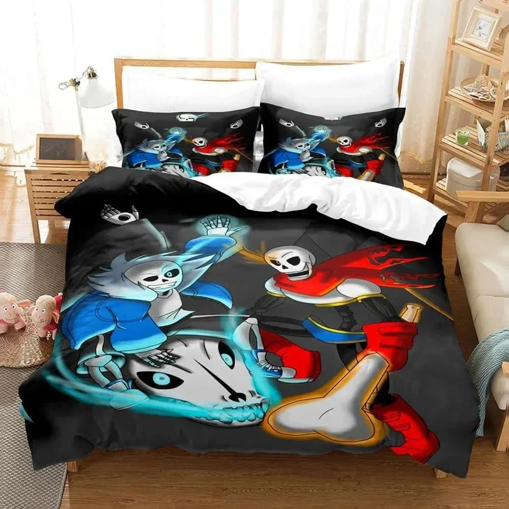 การ์ตูน Undertale Sans ชุดเครื - Home Textiles Bedding บทวิจารณ์และราคา