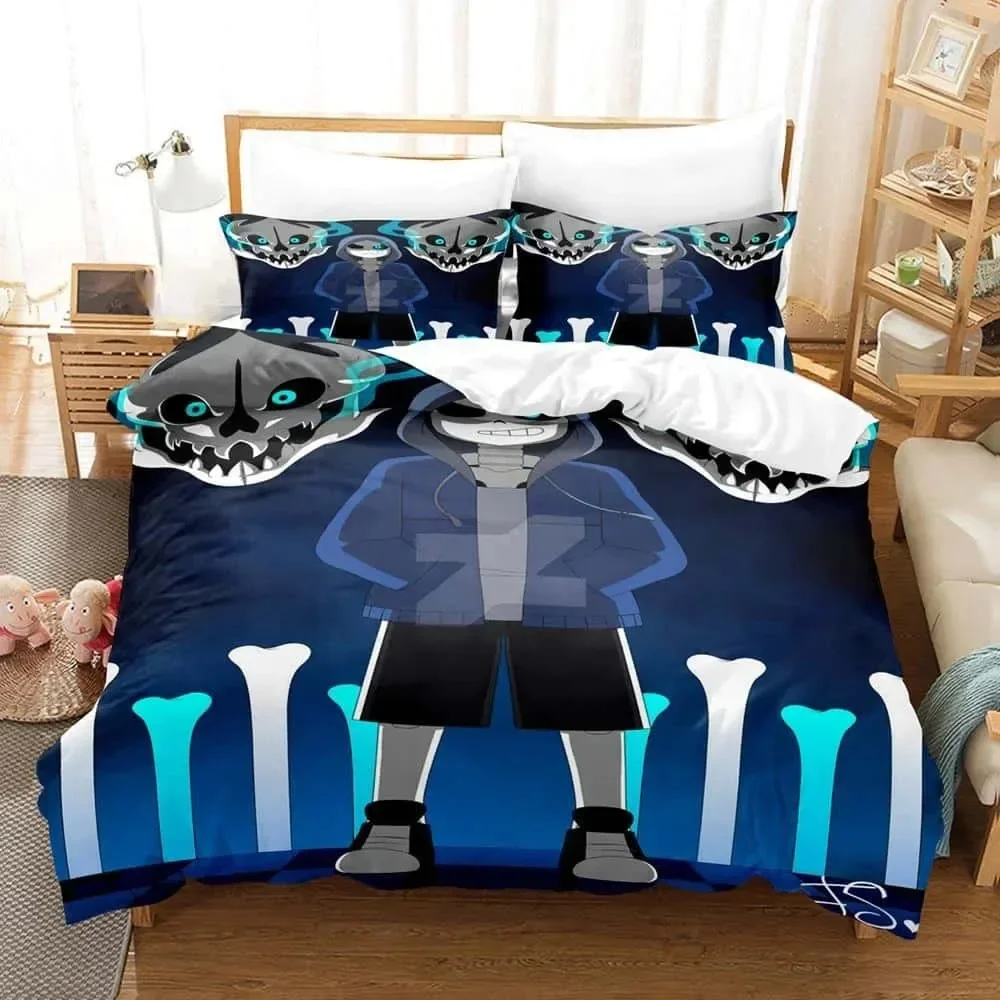 การ์ตูน Undertale Sans ชุดเครื - Home Textiles Bedding บทวิจารณ์และราคา