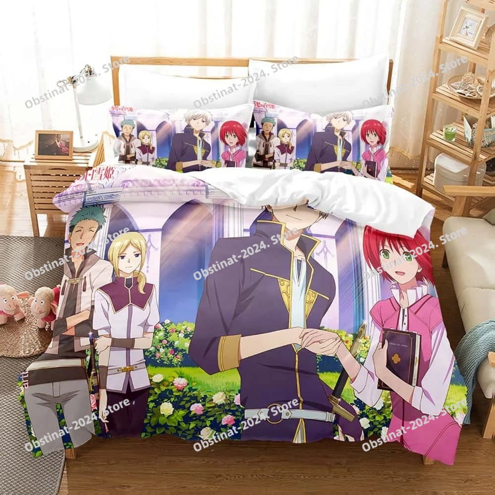 ชุดเครื่องนอนลายการ์ตูนอนิเมะ  - Home Textiles Bedding บทวิจารณ์และราคา