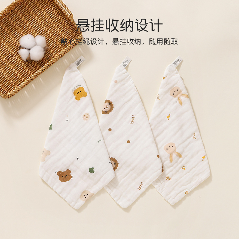 1/5 ชิ้นผ้าเช็ดตัวเด็กแรกเกิดผ - Home Textiles Face Towel บทวิจารณ์และราคา