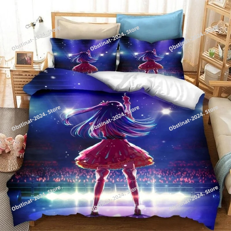 ชุดเครื่องนอนลายอนิเมะ OSHI NO - Home Textiles Bedding บทวิจารณ์และราคา
