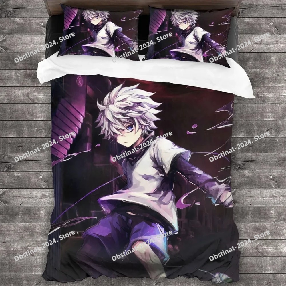 ชุดเครื่องนอนลายอนิเมะ Hunter  - Home Textiles Bedding บทวิจารณ์และราคา
