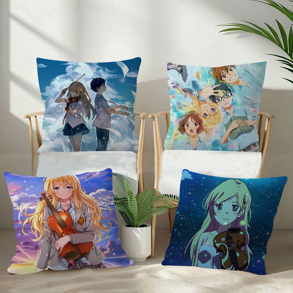 ปลอกหมอนอนิเมะ Your Lie In A-A - Your Home Textiles บทวิจารณ์และราคา