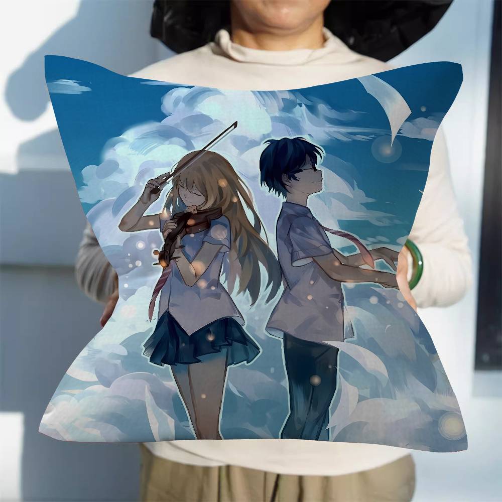 ปลอกหมอนอนิเมะ Your Lie In A-A - Your Home Textiles บทวิจารณ์และราคา